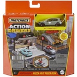 Matchbox: Set staza Pizza Hut City s mini automobilom Volkswagen GTI - Mattel