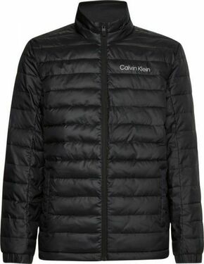 Muška teniska jakna Calvin Klein PW Padded Jacket - black beauty