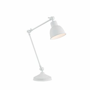 ARGON 3194 | Eufrat Argon stolna svjetiljka 45cm sa prekidačem na kablu elementi koji se mogu okretati 1x E27 krom