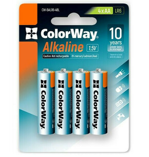 Colorway alkalna baterija AA/ 1.5V/ 4 kom u pakiranju/ Blister
