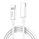 Hoco - Podatkovni kabel Swift PD (X36) - USB Type-C na Lightning, 18W, 3A, 1.0m - Bijeli