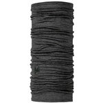 Buff LW Merino Wool Solid&amp; Multi stripes Neckwear Solid Grey
