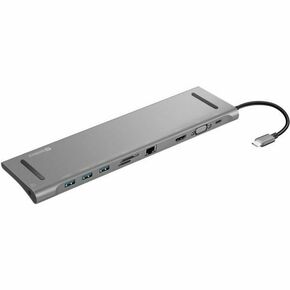 SND-136-31 - Sandberg USB-C 10-in-1 Docking Station - SND-136-31 - Sandberg USB-C 10-in-1 Docking Station - Aluminum case Input USB-C Male Outputs 1 x USB-C female power supporting up to 100W