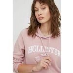 HOLLISTER Sweater majica 'TECH CORE' prljavo roza / bijela