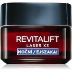 L’Oréal Paris Revitalift Laser X3 noćna krema za regeneraciju protiv starenja lica 50 ml