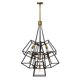 ELSTEAD HK-FULTON-7P | Fulton-EL Elstead visilice svjetiljka s podešavanjem visine 7x E27 brončano smeđe, antik bakar