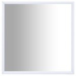 vidaXL Ogledalo bijelo 70 x 70 cm