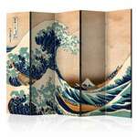 Paravan u 5 dijelova - Hokusai: The Great Wave off Kanagawa (Reproduction) II [Room Dividers] 225x172