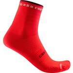 Castelli Rosso Corsa W 11 Sock Hibiscus L/XL Biciklistički čarape