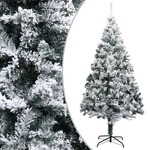 vidaXL Umjetno božićno drvce sa snijegom zeleno 300 cm PVC