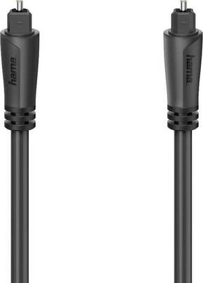 Hama Toslink digitalni audio priključni kabel [1x muški konektor toslink (ODT) - 1x muški konektor toslink (ODT)] 1.5 m crna