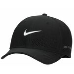 Kapa za tenis Nike Dri-Fit ADV Rise Structured SwooshFlex Cap - black/anthracite/white