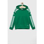 ADIDAS PERFORMANCE Sportska sweater majica 'Squadra 21' zelena / bijela