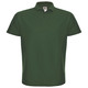 Majica kratki rukavi polo B&amp;C ID.001 180g tamno zelena S