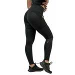 Nebbia High Waist Leggings INTENSE Mesh Black XS Fitness hlače