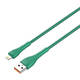 Lightning kabel LDNIO LS672 30W, 2m (zeleni)