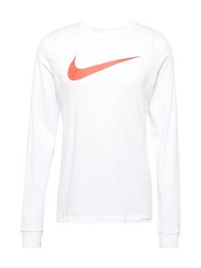 Nike Sportswear Majica tamno narančasta / bijela
