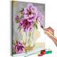 Slika za samostalno slikanje - Flowers In A Vase 40x60