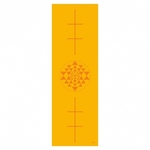 Bodhi Yoga Bodhi Leela Yantra prostirka za jogu 4mm Boja: žuta