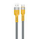 USB to USB-C cable Dudao L23AC 120W 1m (grey)