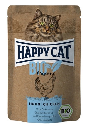 Happy Cat Bio Organic mokra hrana - Perad 6 x 85 g