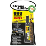 Ljepilo trenutačno 3g Super Strong&amp;Safe UHU L0180020 blister