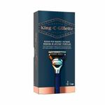 Britvica za ručno brijanje King C Gillette Gillette King Plava , 114 g