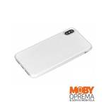 Iphone XS Max srebrna carbon maska