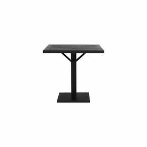 Crni blagovaonski stol 80x80 cm Chisa – Light &amp; Living