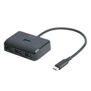 DELTACO USB-C hub with 4-ports