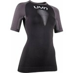 UYN Marathon Ow Shirt Black/Charcoal/White L/XL Majica za trčanje s kratkim rukavom