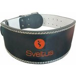 Sveltus Leather Weightlifting Crna 105 cm Fitness remen