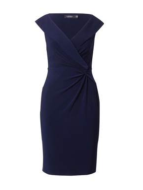 Lauren Ralph Lauren Koktel haljina 'LEONIDAS' mornarsko plava