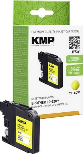 KMP tinta zamijenjen Brother LC-22UY kompatibilan žut B73Y 1536