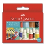 Faber-Castell - Set tempera Faber-Castell, 6 komada