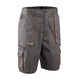 Radne kratke hlače PADDOCK II sivo/narančaste - XL
