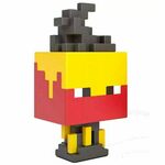 Minecraft Mob Head Minis: Velikoglavni Őrláng mini figura - Mattel
