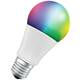 LEDVANCE 4058075729025 LED Energetska učinkovitost 2021 F (A - G) E27 oblik bata 9 W = 60 W toplo bijela do hladno bijela, RGBw (Ø x V) 60 mm x 60 mm 1 St.
