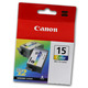 Canon BCI-15 tinta color (boja)/crna (black)/plava (cyan), 2.5ml, zamjenska