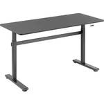 SpeaKa Professional pisaći stol za sjedenje/stajanje SP-9007520 Boja stolne ploče: crna (Š x V x D) 1400 x 700 x 600 mm crna