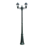 vidaXL Vrtna stupna svjetiljka visina 215 cm