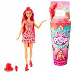 Barbie: Slime Reveal - Lutka iznenađenja s lubenicom u voćnom setu s crvenom kosom - Mattel