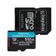 Kingston Canvas Go! Plus microSD 512 GB memorijska kartica + microSD adapter