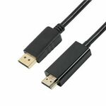 MS CABLE Display port -&gt; HDMI F, 2m, 4K/30Hz, V-HD3200, crni