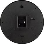EUROTIME 56862 radijski zidni sat 40 cm crna