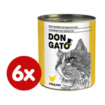 Dibaq Don Gato konzerva za mačke s peradi, 6x 850 g