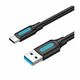 Vention USB 3.0 A Male to C Male Cable 0,5M, Black VEN-COZBD VEN-COZBD
