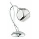 LEMIR O2538 L1 CH | Trama Lemir stolna svjetiljka 37cm s prekidačem 1x E27 krom, prozirno