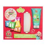 Cocomelon Bathtime Learning Set Set kupka 100 ml + kockice + vrećica za kockice za djecu true
