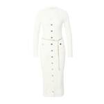 MICHAEL Michael Kors Pletena haljina ecru/prljavo bijela